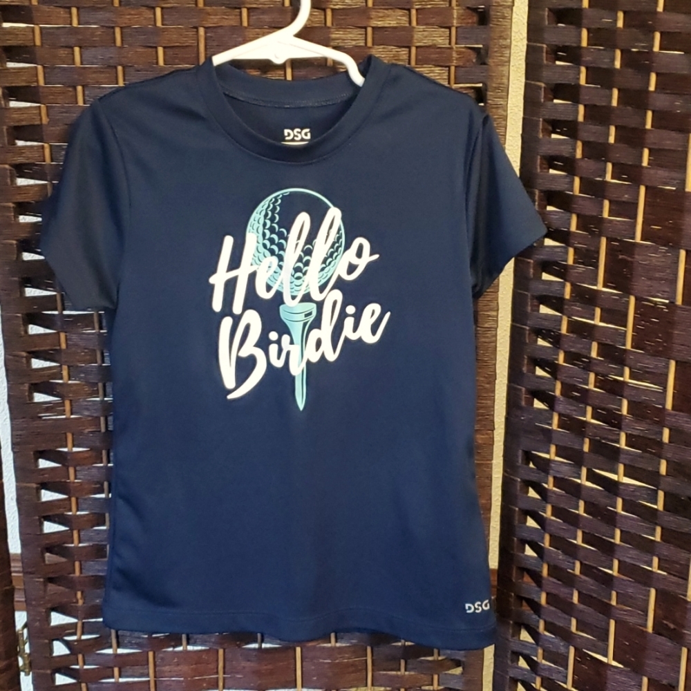 Girls golf shirt.